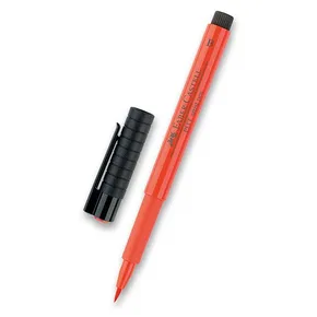 Faber-Castell 167418 Pitt Artist toll ecset - skarlátvörös